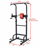 Power Tower Workout Dip Stand Pull Up Bar