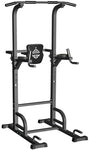 Power Tower Workout Dip Stand Pull Up Bar